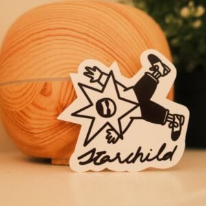 Star Child Glossy Vinyl Sticker